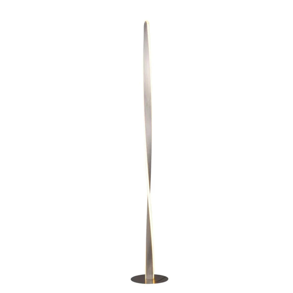 Enhalus LED Floor Lamp Chrome Metal 2900K - LL-LED-18BC