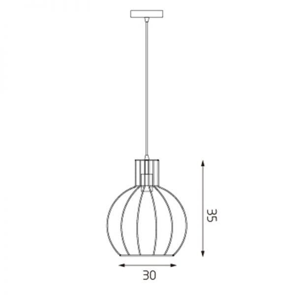 Buy Pendant Lights Australia Rough Pendant in Copper - LL002PL013G