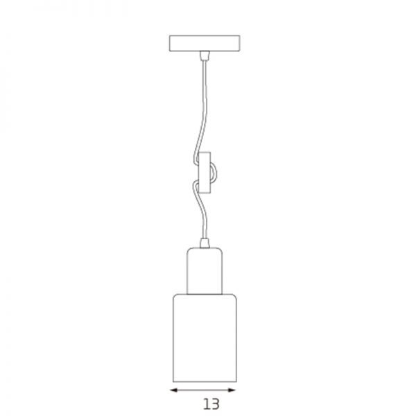 Buy Pendant Lights Australia Modern Glass and Wood Pendant Light - LL002PL022