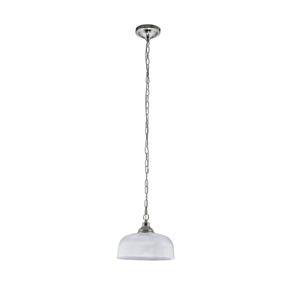 Aviva 1 Light Pendant Satin Chrome - LL002PL103