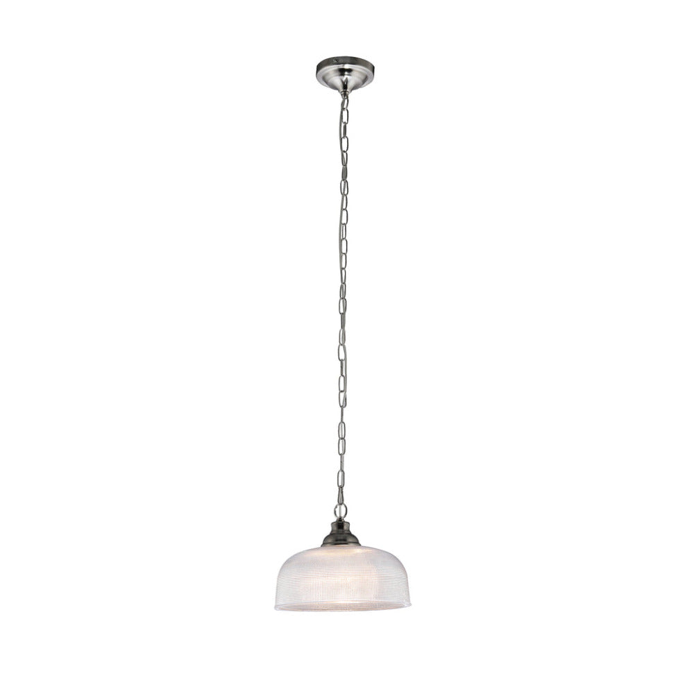 Buy Pendant Lights Australia Aviva 1 Light Pendant Satin Chrome - LL002PL103