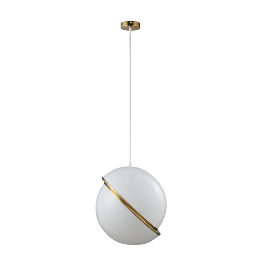 Buy Pendant Lights Australia Padgett 1 Light Large Pendant White - LL002PL124L