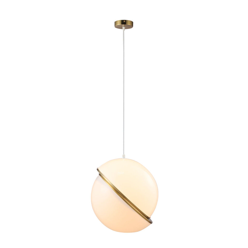 Buy Pendant Lights Australia Padgett 1 Light Large Pendant White - LL002PL124L