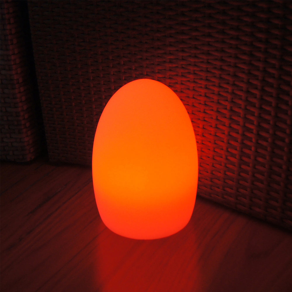 Buy Table Lamps Australia LED Egg Table Lamp White Polyethylene RGB - LL0510