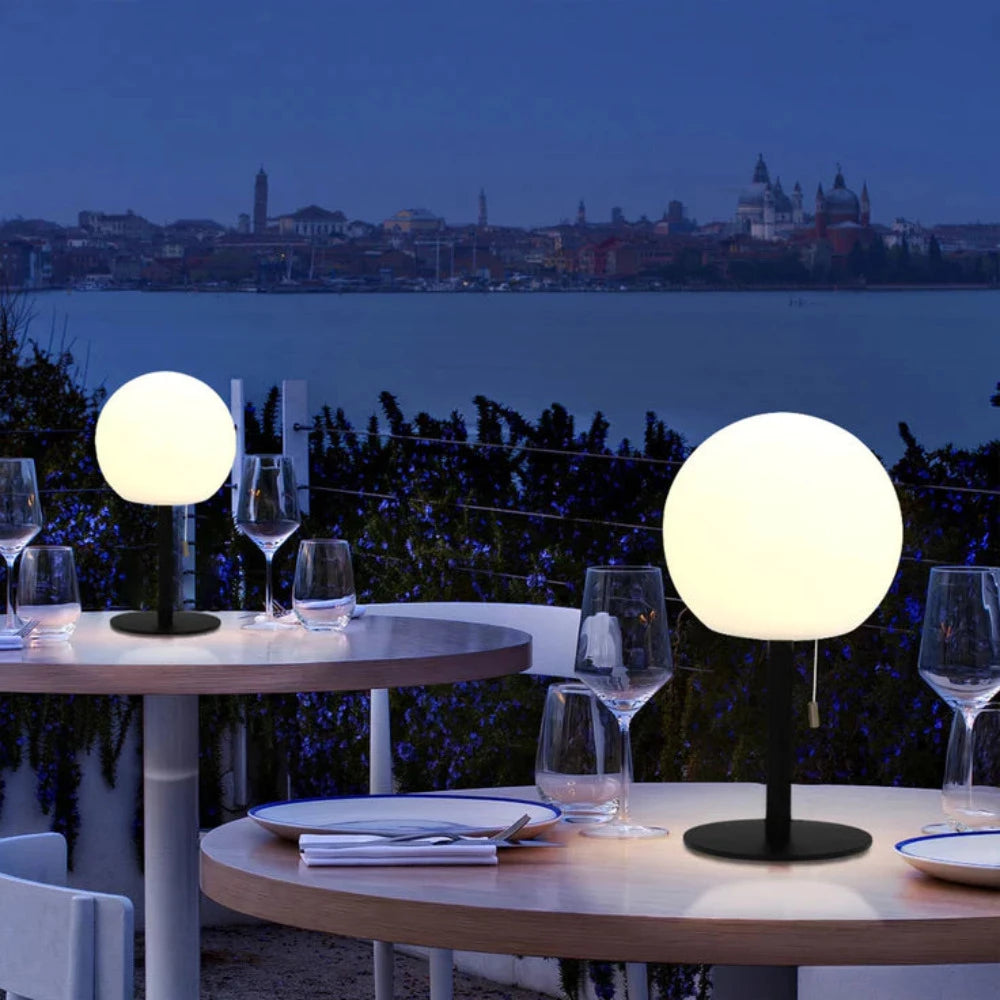 Buy Table Lamps Australia Mood LED Table Lamp 5V Battery White Metal 3000K / RGB - LL0518