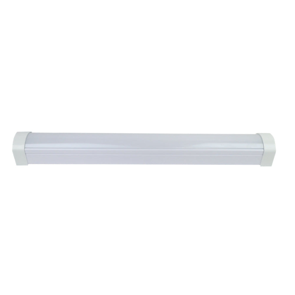 LED Batten Light L650.4mm White Steel 3 CCT - LWB1803