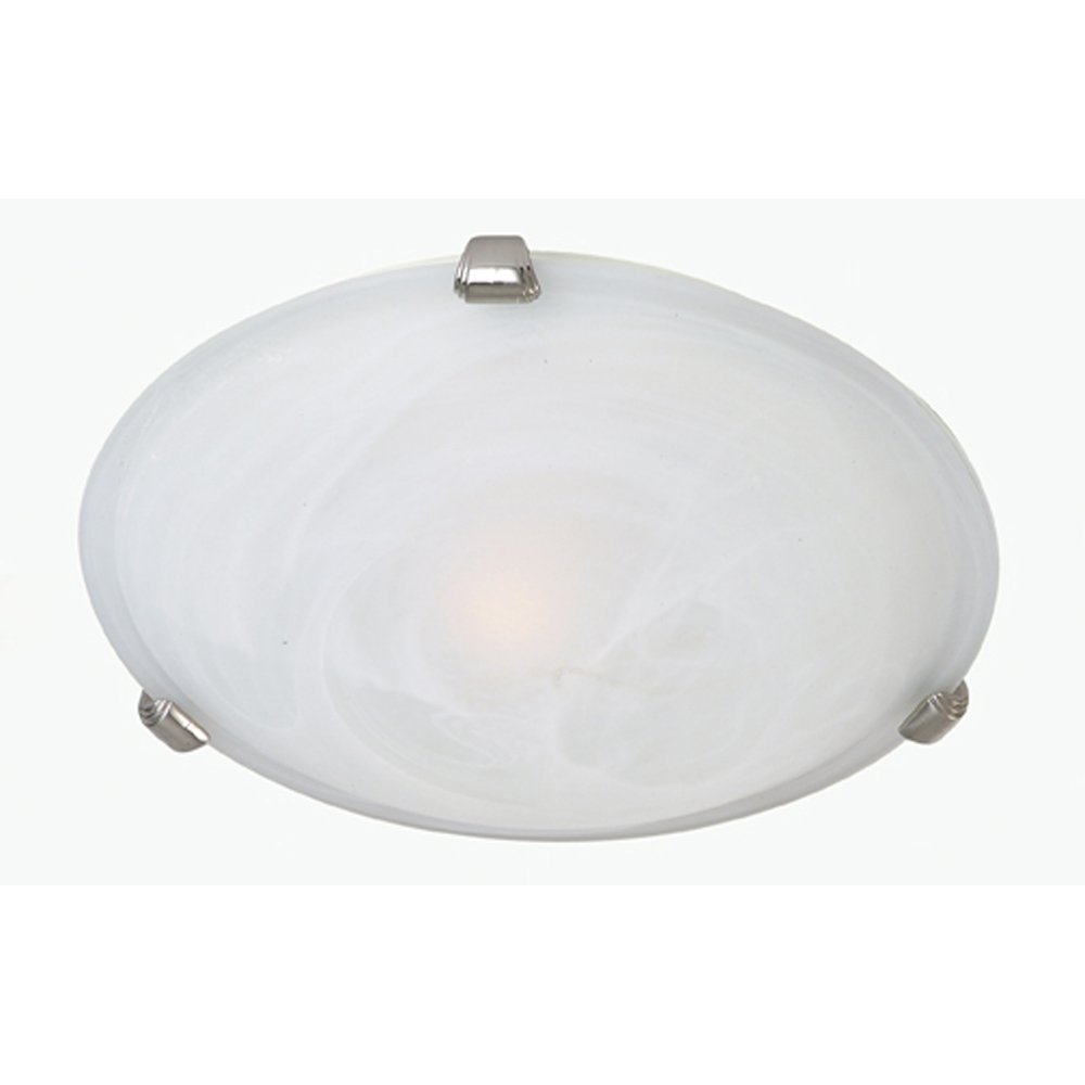 Buy Oyster Lights Australia Astro 2 Light 400mm Oyster Light Satin Nickel - MA2752-SN