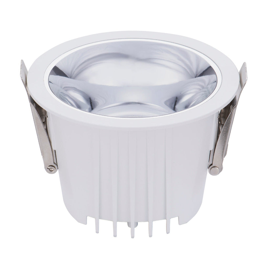 Buy Recessed LED Downlights Australia Mateo Recessed LED Downlight 8W White Aluminium 3CCT - MD380W-TRI