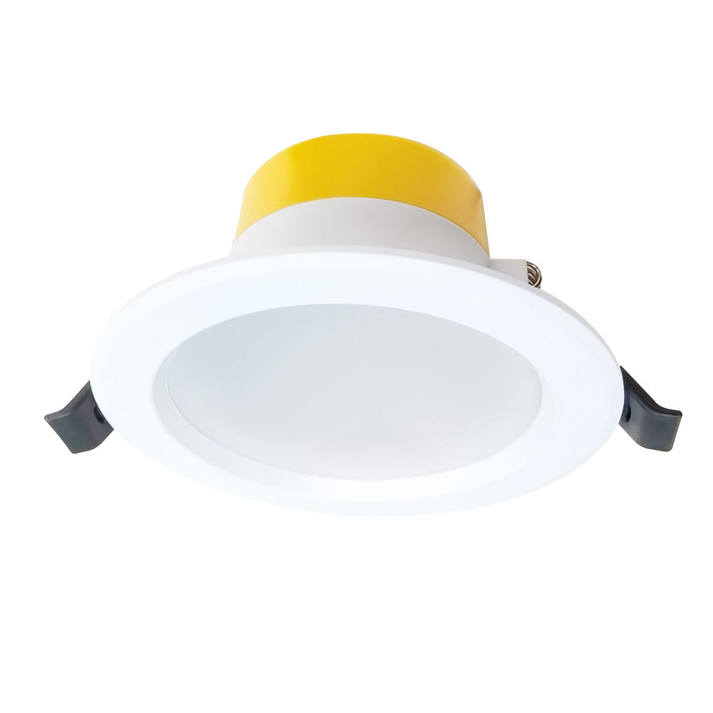 Aaydan Recessed Lens LED Downlight White 8W TRI Colour - MD4119WH-TRI