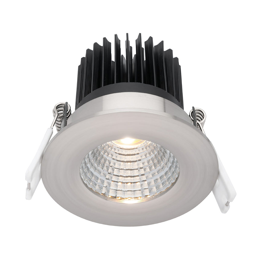 Buy Recessed LED Downlights Australia Gizmo Recessed LED Downlight Chrome Metal 3000K - MD630S-3