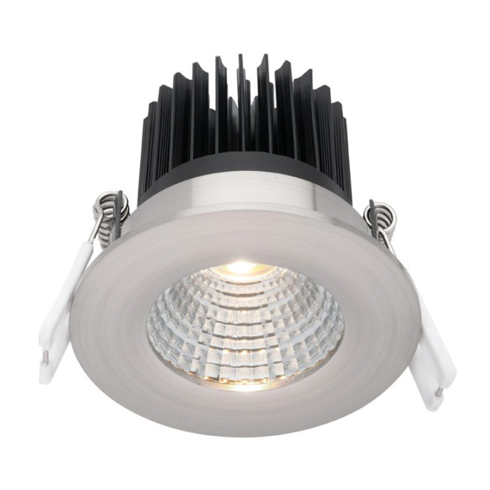 Buy Recessed LED Downlights Australia Gizmo Recessed LED Downlight Fixed Chrome Metal 5000K - MD635S-5