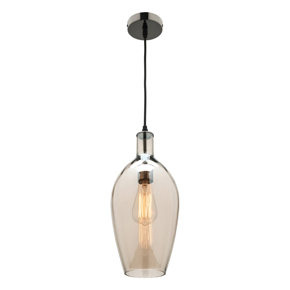 Buy Pendant Lights Australia Belmont Pendant Light Cognac Glass - MG2331COG