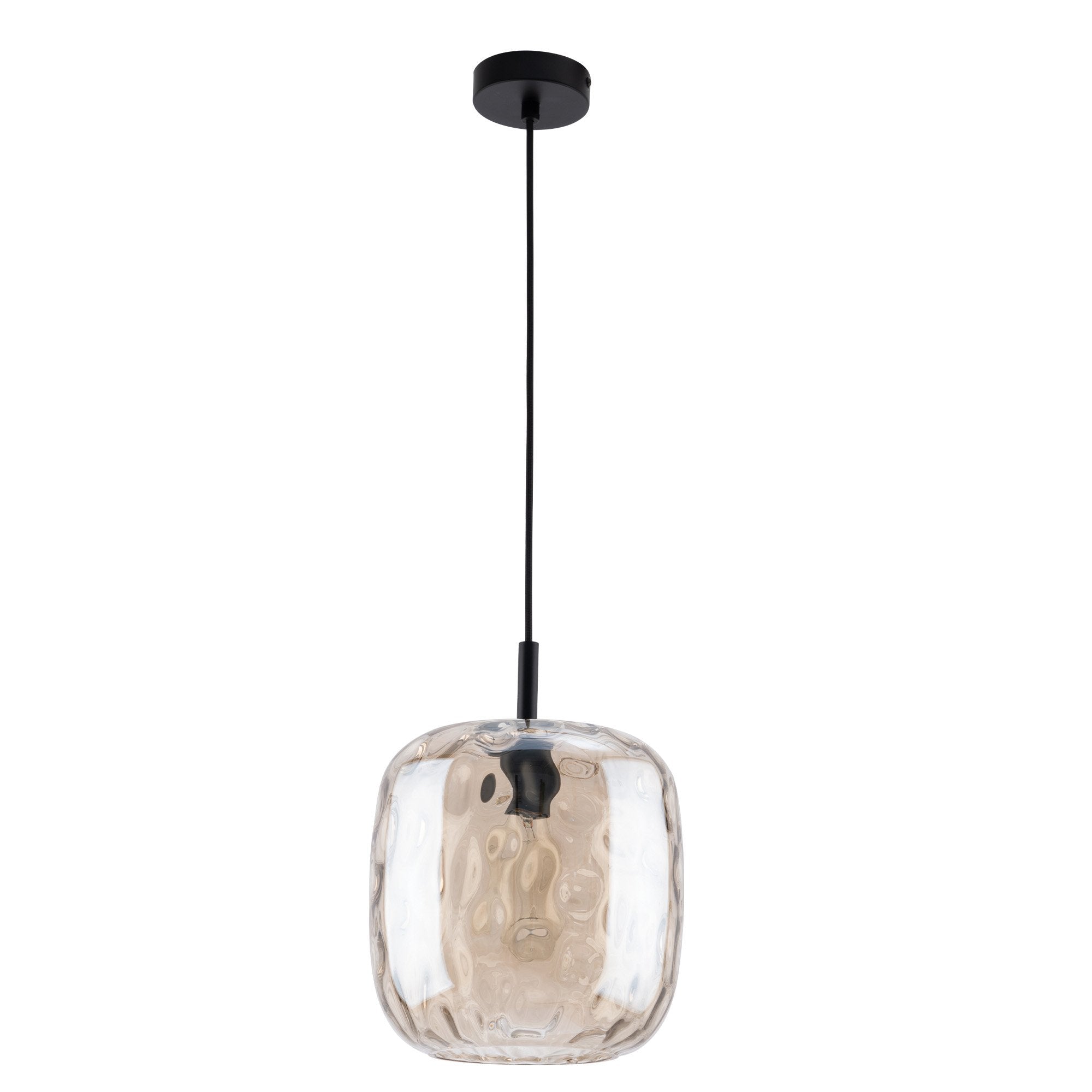 Buy Pendant Lights Australia Greta 1 Light Pendant Amber Glass - MPLS500AMB