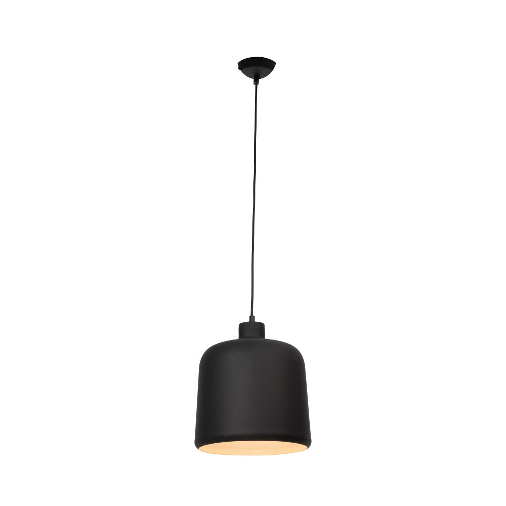 Buy Pendant Lights Australia Felton 1 Light Pendant Small Black - MPLS511BLK-S