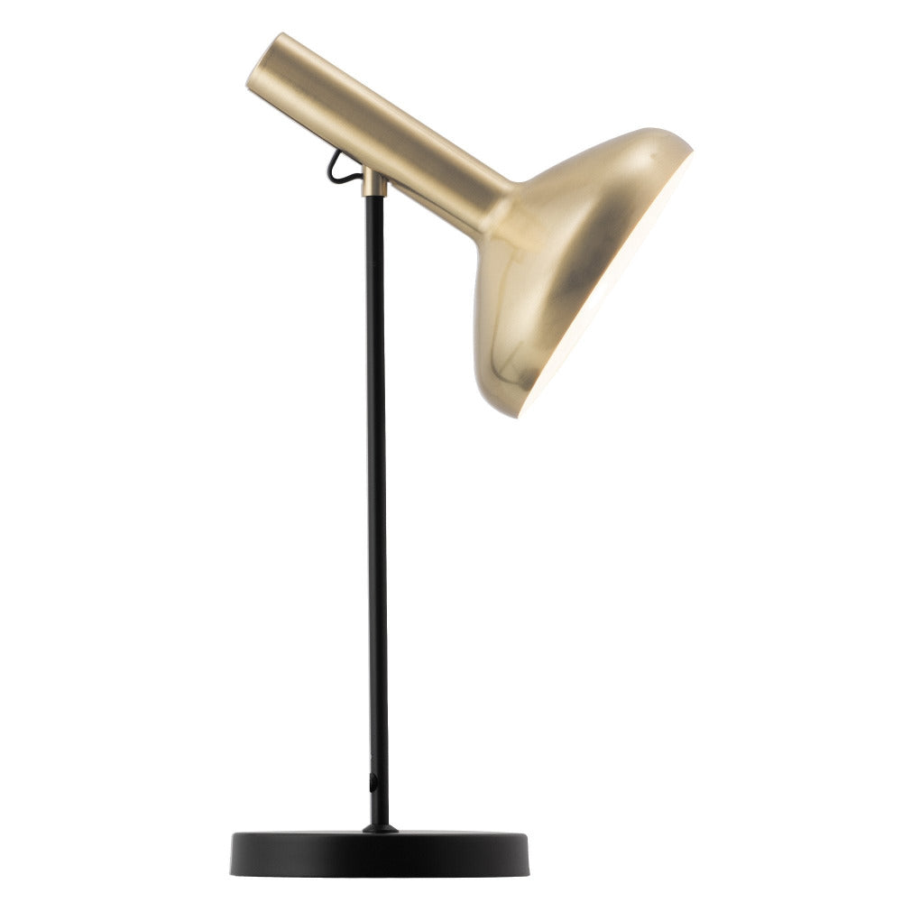Lonsdale Table Lamp Black And Brushed Brass - MTBL007