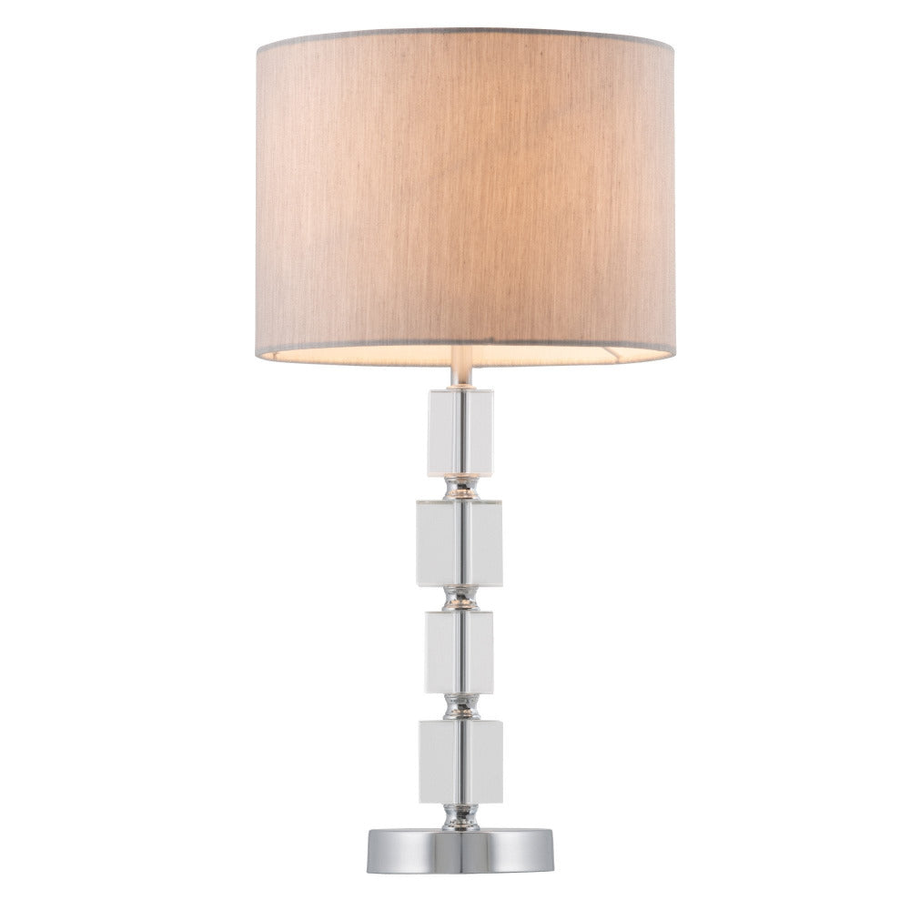 Buy Table Lamps Australia Ester 1 Light Table Lamp Chrome - MTBL017