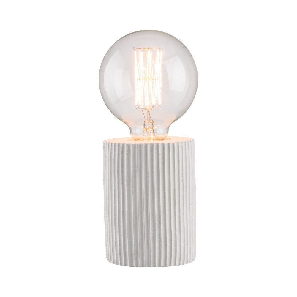 Hudson 1 Light Table Lamp White - MTBL025WHT