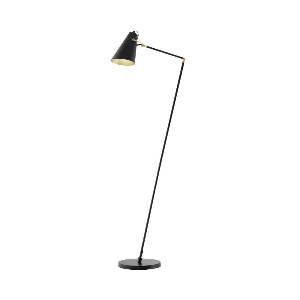Colton 1 Light Floor Lamp Black - MTFL011