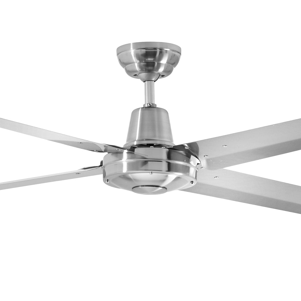 Precision 48" 4 Blade Ceiling Fan Only Brushed Nickel/304 Stainless Blades - MPF3042SS
