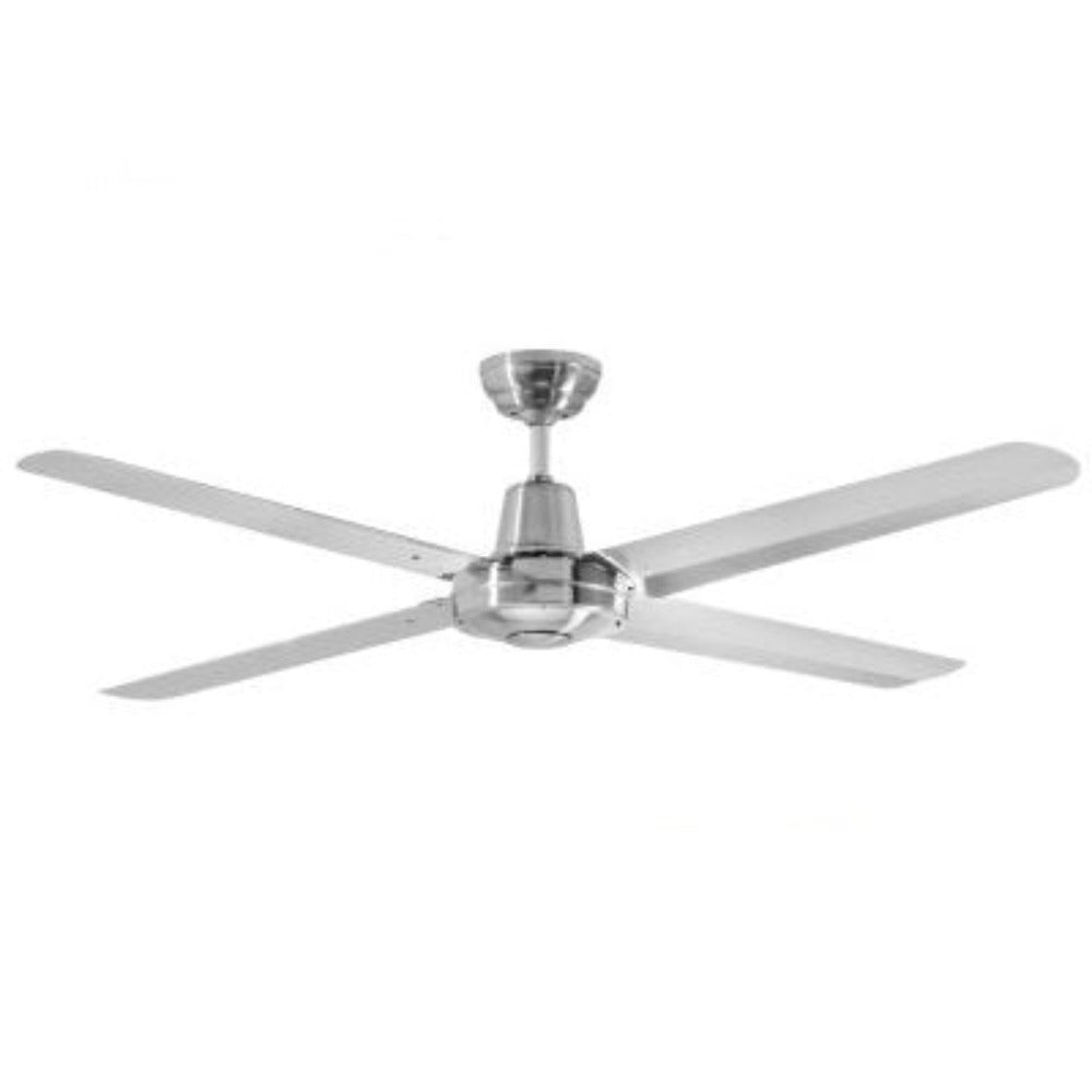 Buy AC Ceiling Fans Australia Precision 52" 4 Blade Ceiling Fan Only Full 316 Stainless Steel - MPF3163SS