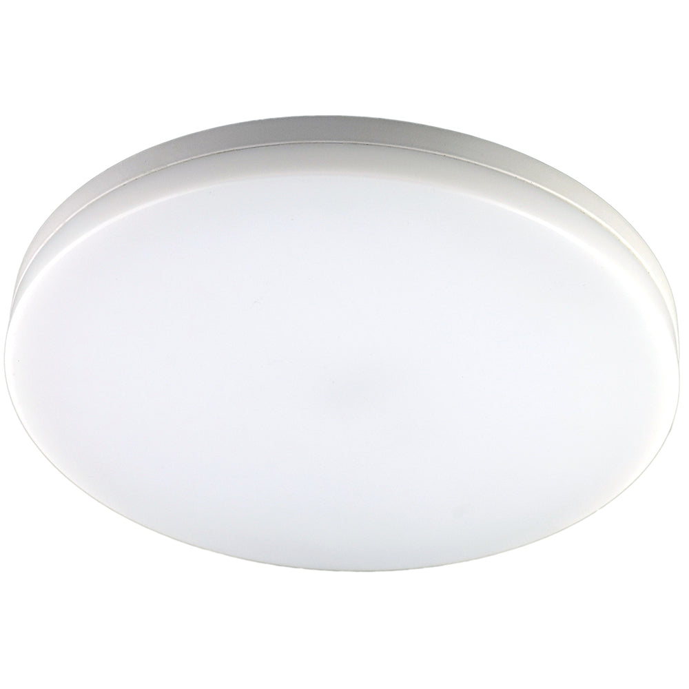 Buy Oyster Lights Australia Razor LED Oyster Light 28W Round 3000K 288mm Dimmable White - MLRRO3028WD