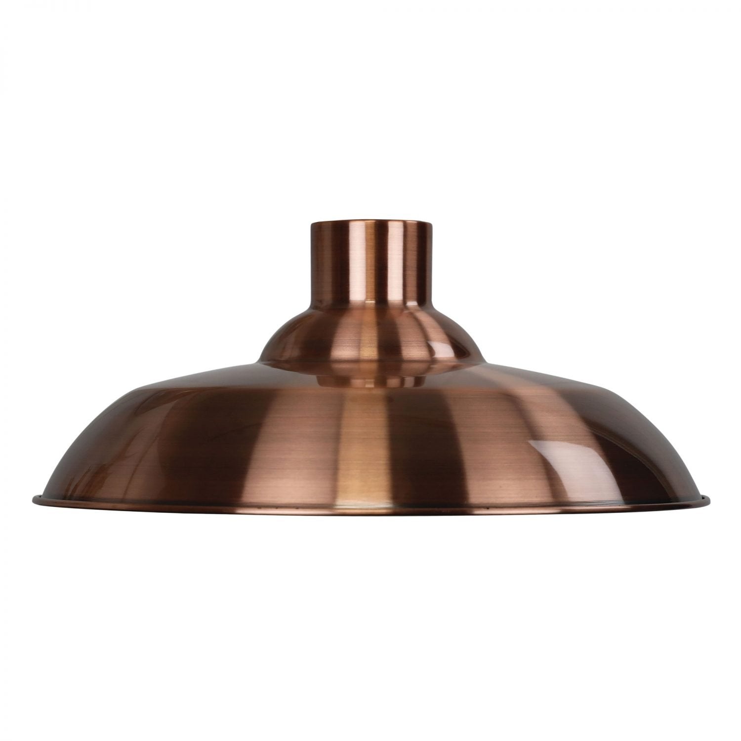 Buy Lamp Shades Australia Slater Industrial Vintage Shade Brushed Copper 380mm - OL2298/38CO