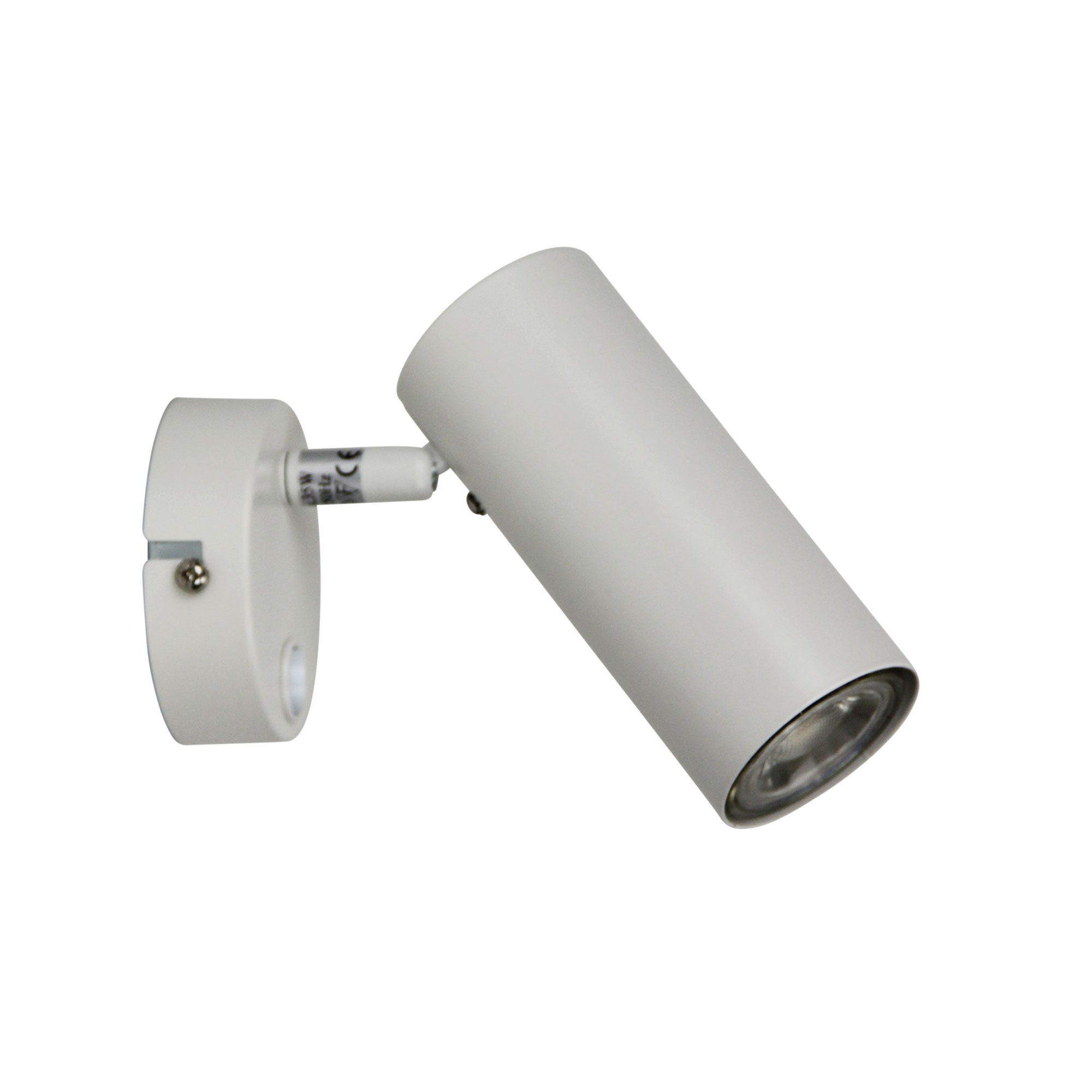 Ultra 1 Light Switched Wall Light White - OL58733/1WH