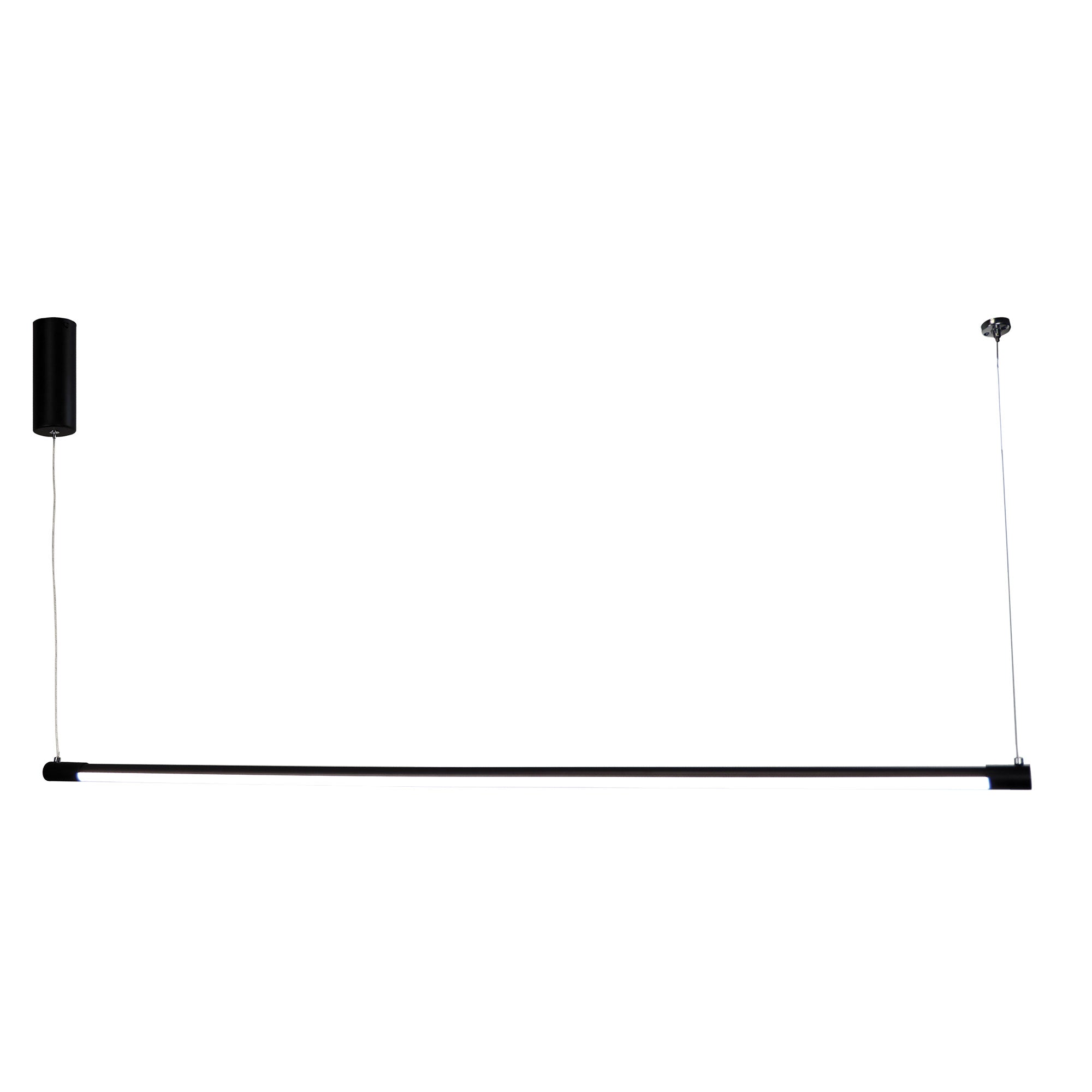 Buy LED Pendants Australia Edge LED Linear Pendant Black 1500mm - OL60761/1500BK