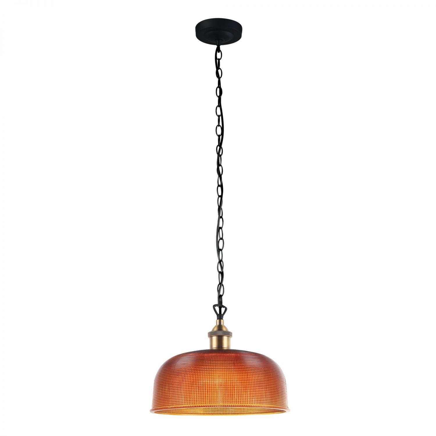 Buy Pendant lights australia - Maison 1 Light Pendant 270mm Amber - OL62255/27AM