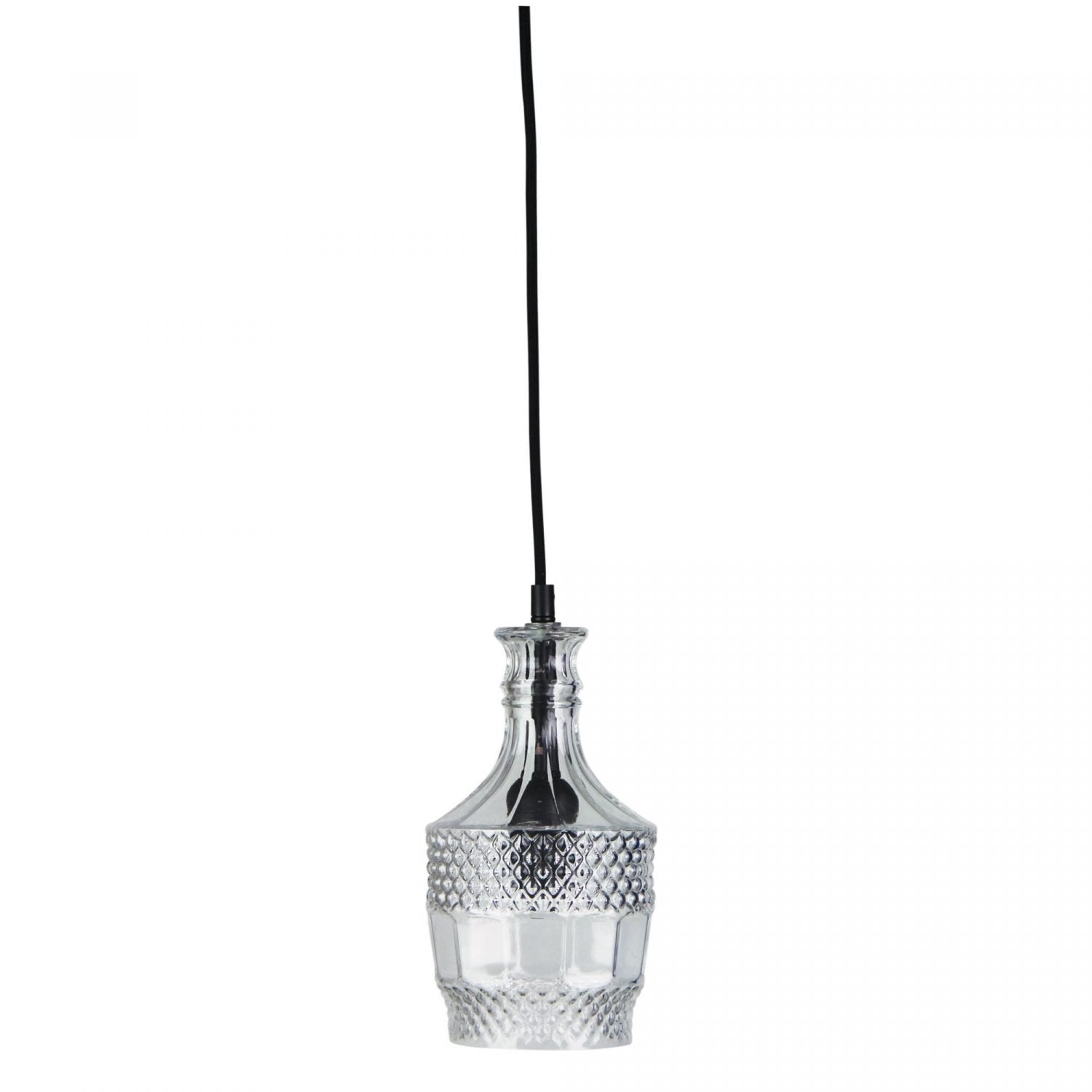 Decant 1 Light Pendant 130mm Clear - OL63503CL