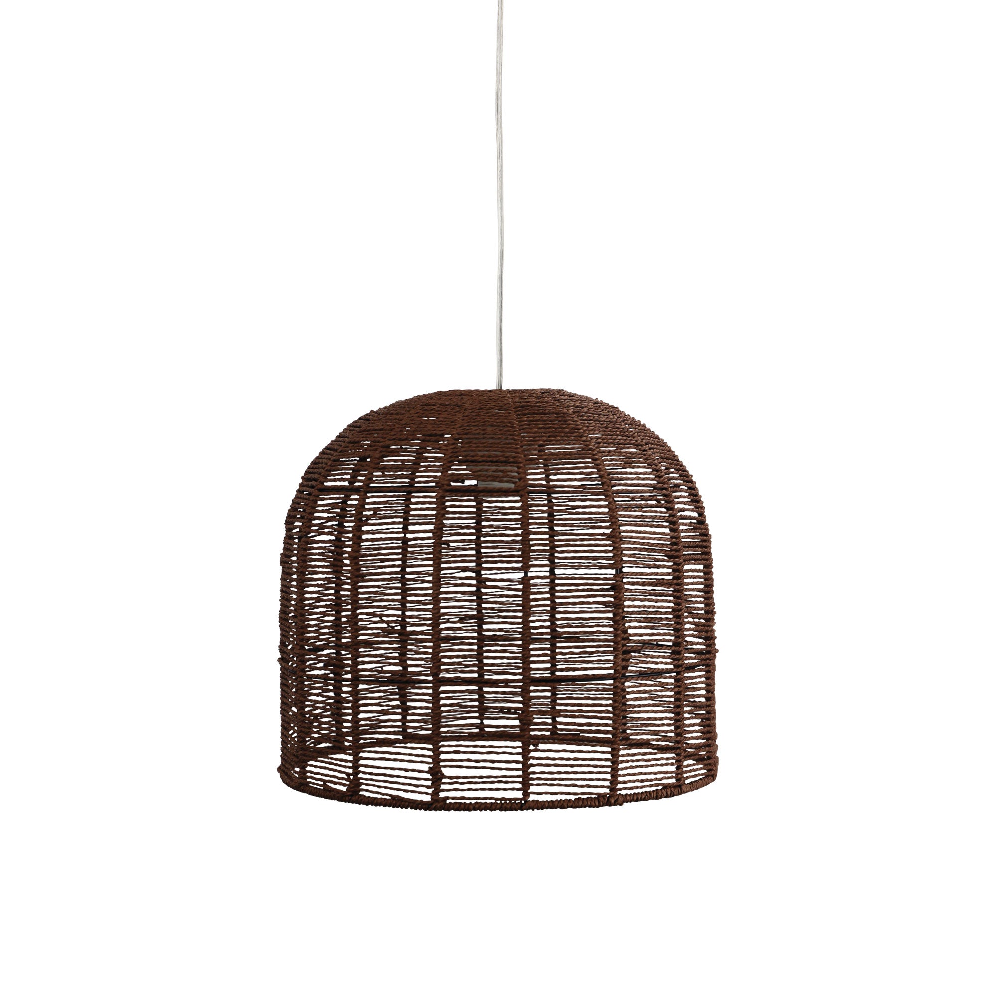 Buy Pendant Lights Australia Poppa 1 Light Pendant Brown - OL64464 (Shade Only)