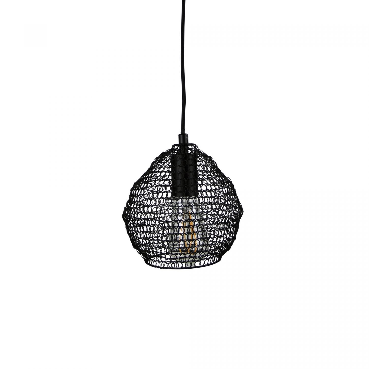 Buy Pendant Lights Australia Mudag 1 Light Pendant Small Black - OL64521BK