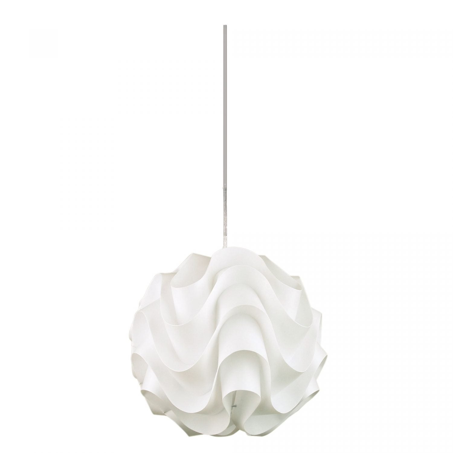 Buy Pendant lights australia - Chic 1 Light Pendant 330mm White - OL67393WH