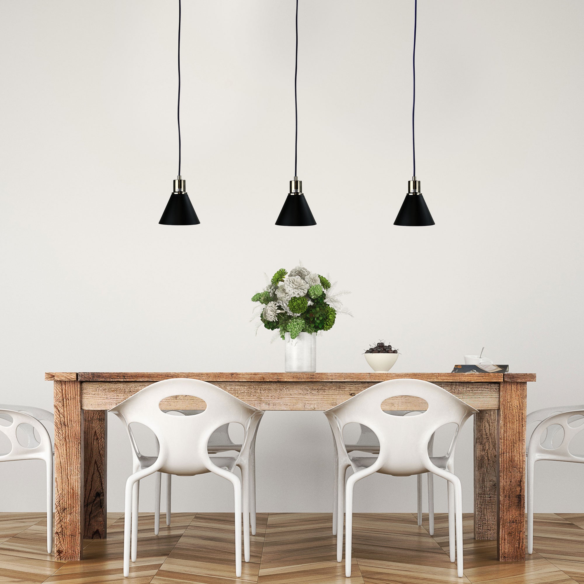 Buy Island Pendant Lights Australia Como 3 Light Pendant Antique Brass & Black - OL67513AB