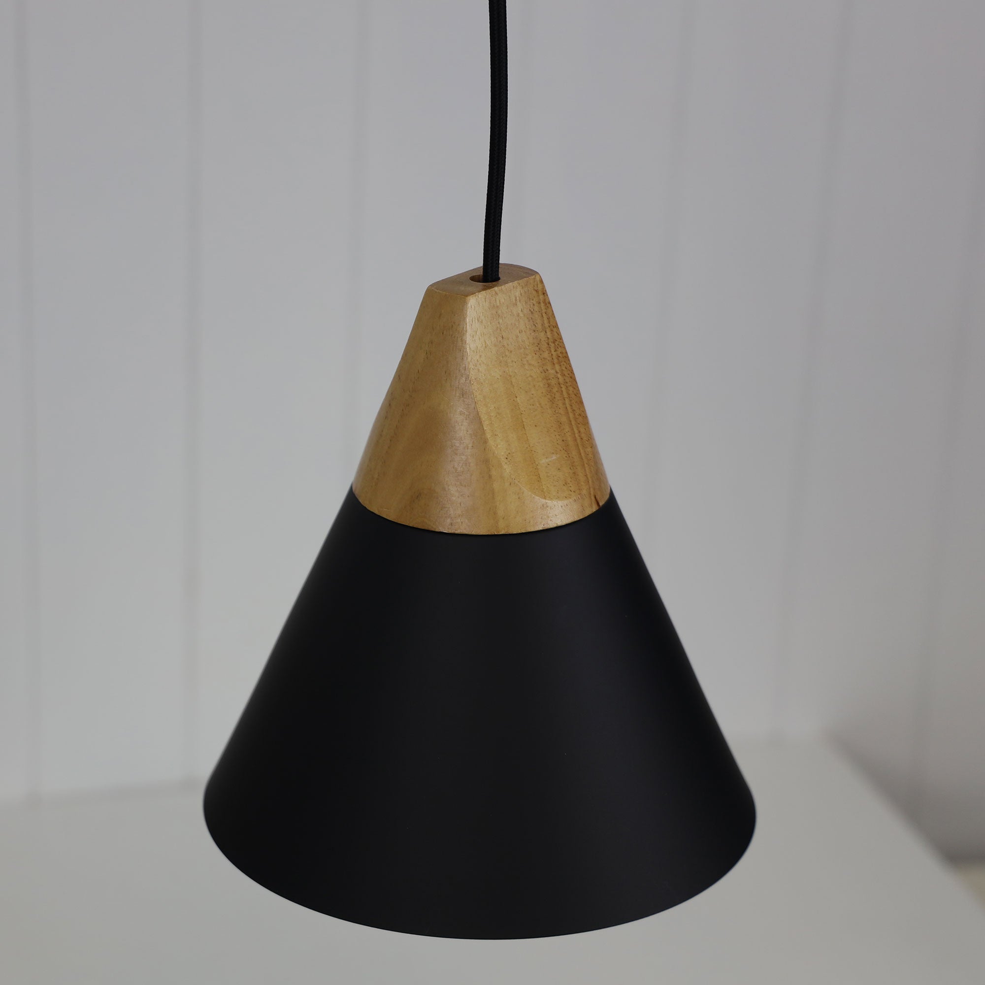 Buy Pendant Lights Australia Trigo 1 Light Pendant Black - OL67721BK