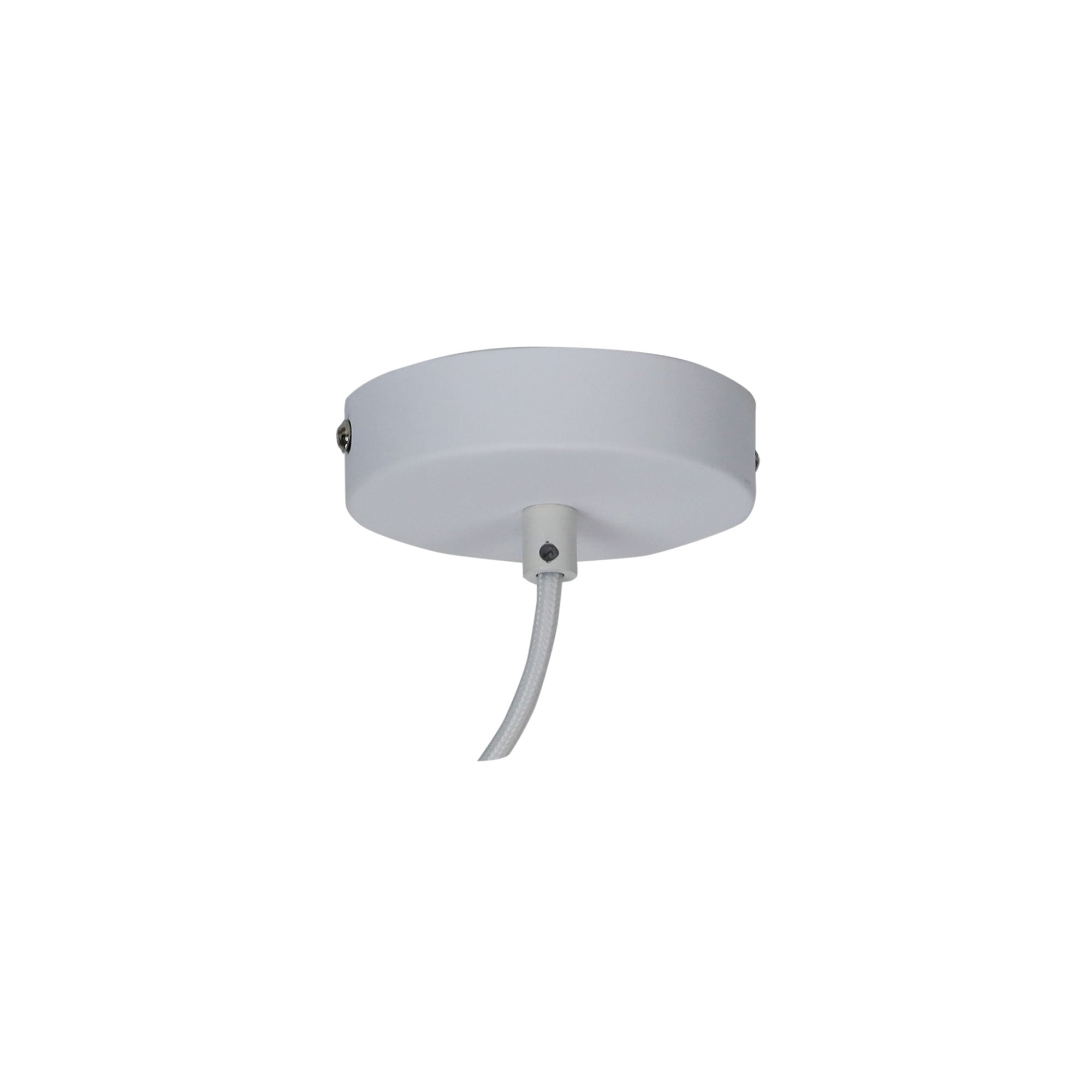 Trigo 1 Light Pendant White- OL67721WH