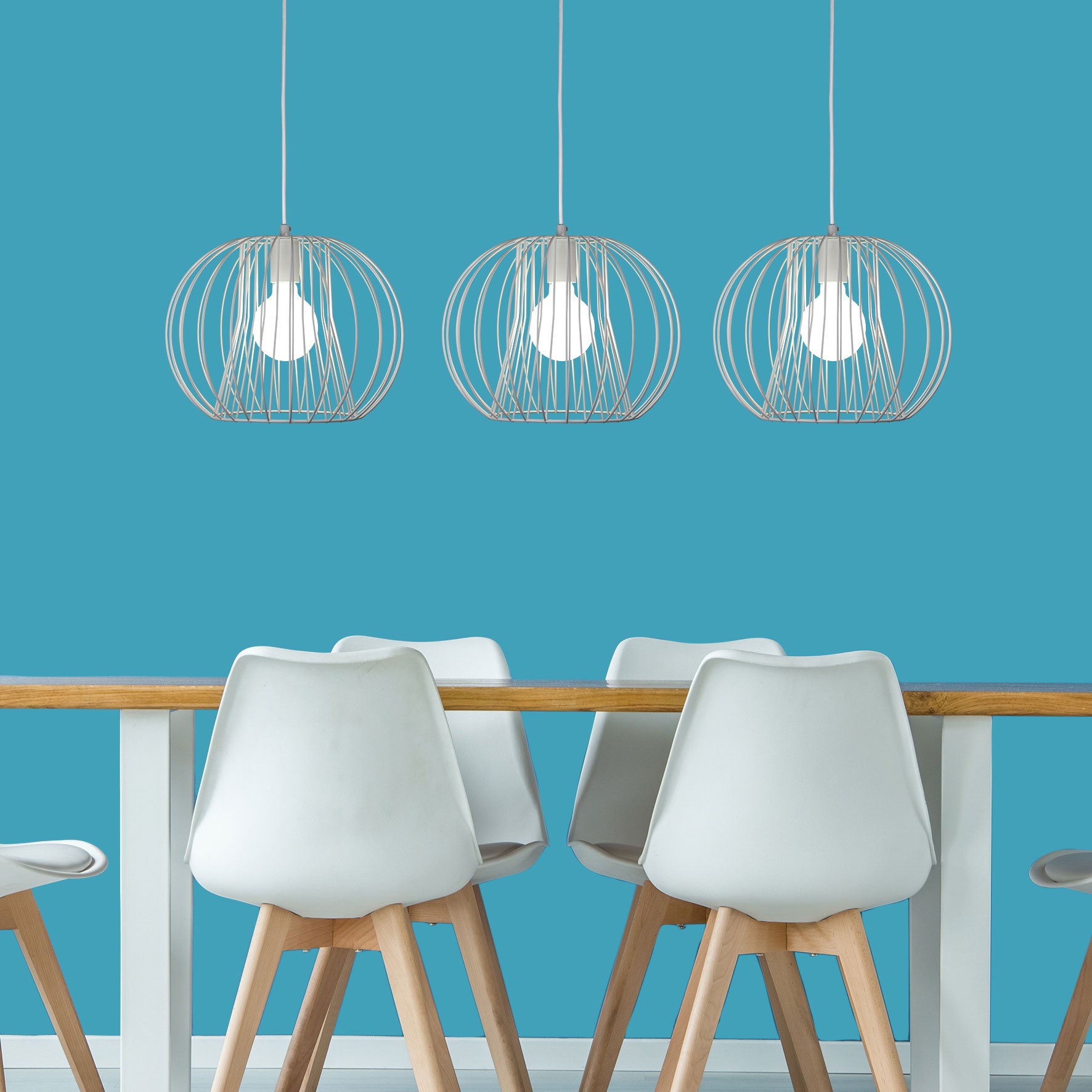 Buy Pendant Lights Australia Malo.35 1 Light Pendant White - OL68750/1WH