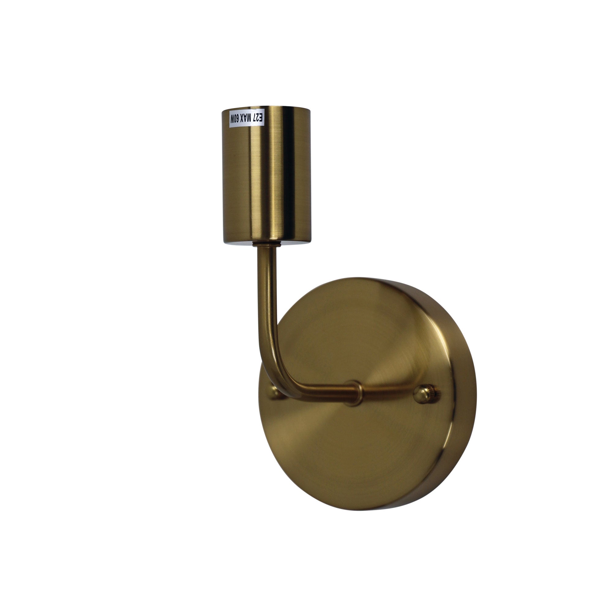 Buy Wall Sconce Australia Pip 1 Light Wall Light Brushed Brass - OL69288BB