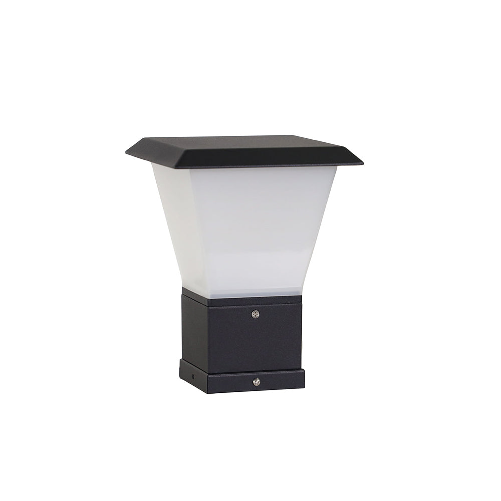 OBLIK Pillar & Pedestal Light Black Metal - OL7125BK