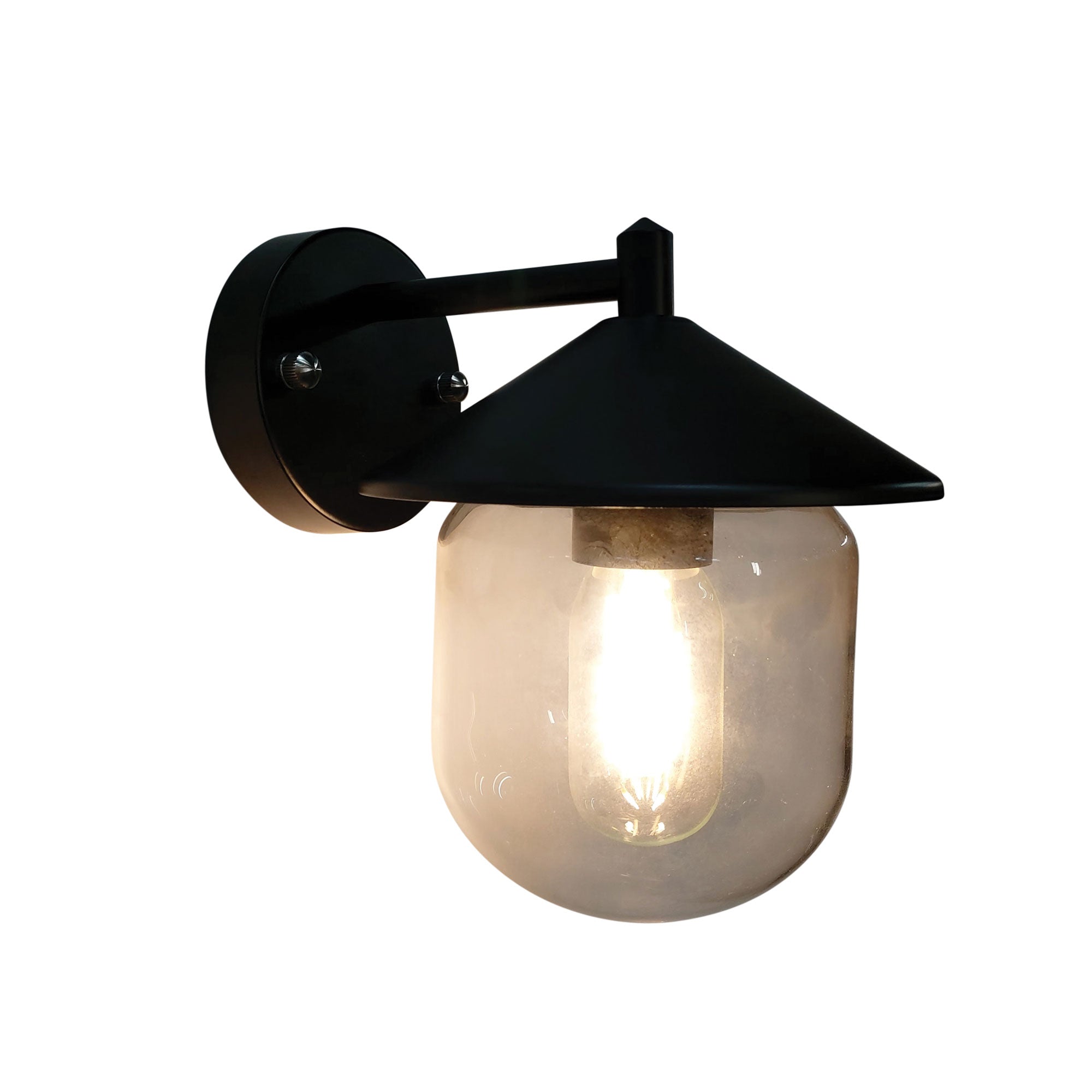 Buy Outdoor Wall Lanterns Australia Monza Outdoor Wall Light Black - OL7240BK