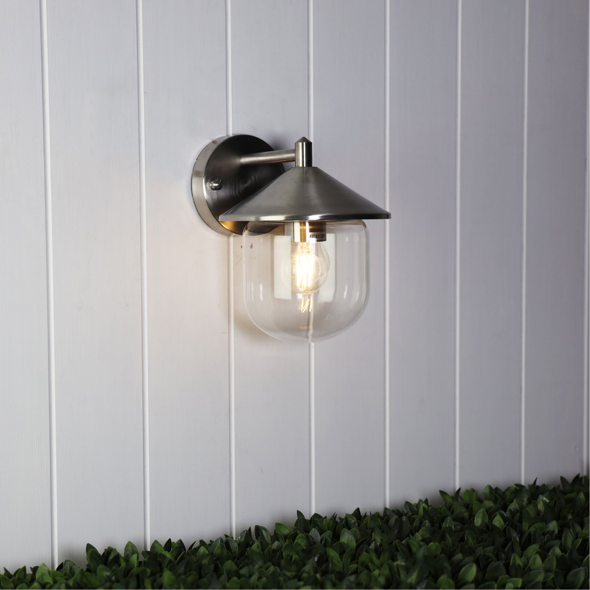 Buy Outdoor Wall Lanterns Australia Monza Outdoor Wall Light 316 Stainless Steel - OL7240SS