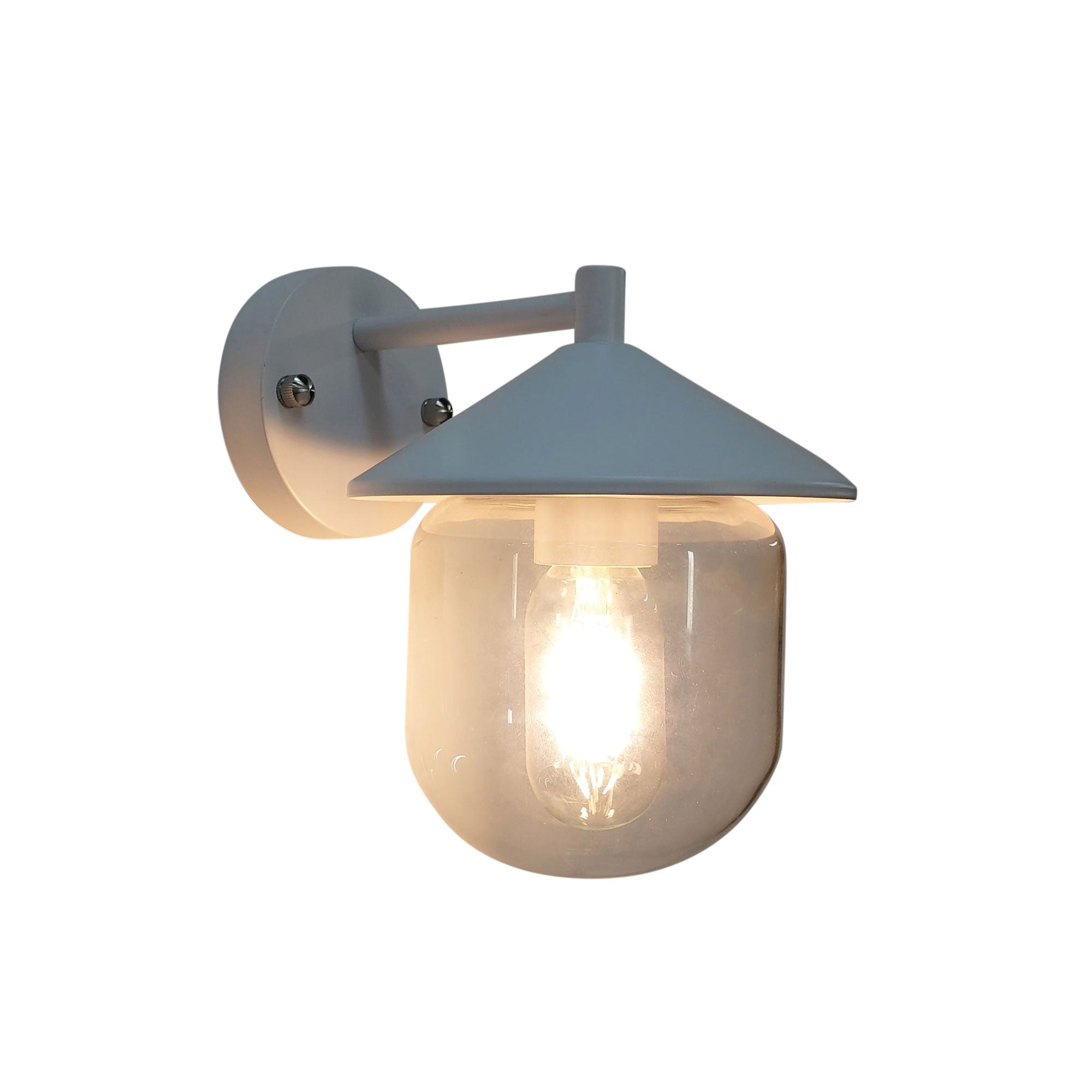 Monza Outdoor Wall Light White - OL7240WH