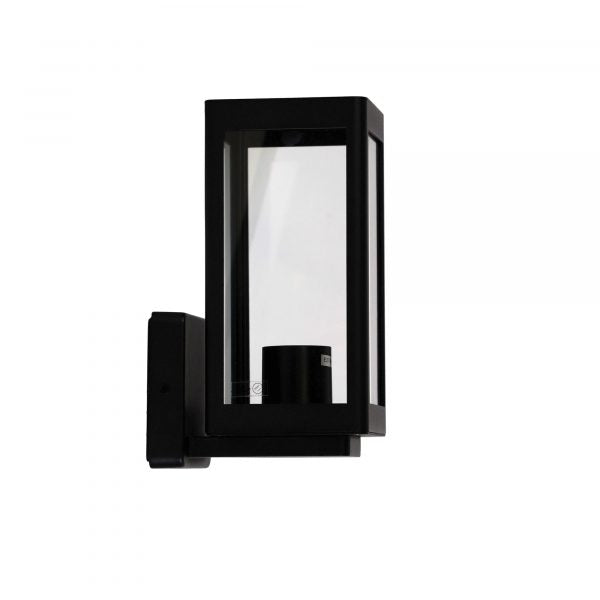 Portico Wall Light Black Aluminium - OL7641BK