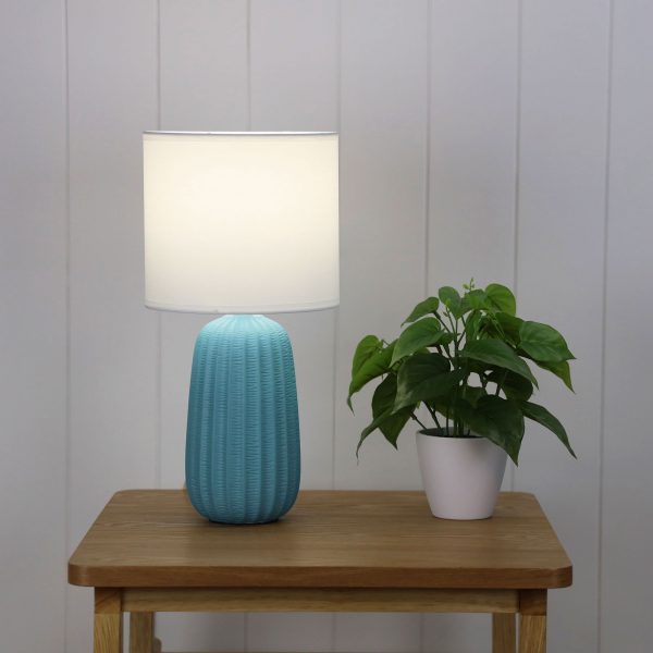 Benjy.20 1 Light Table Lamp Blue - OL90110BL