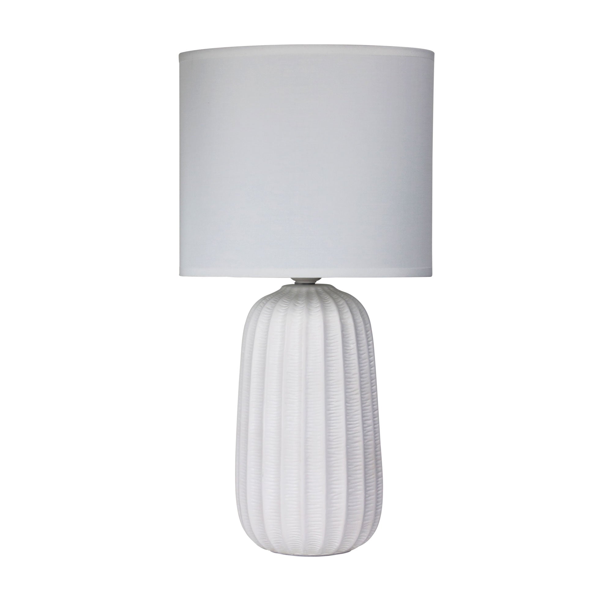 Benjy.25 1 Light Table Lamp White - OL90111WH