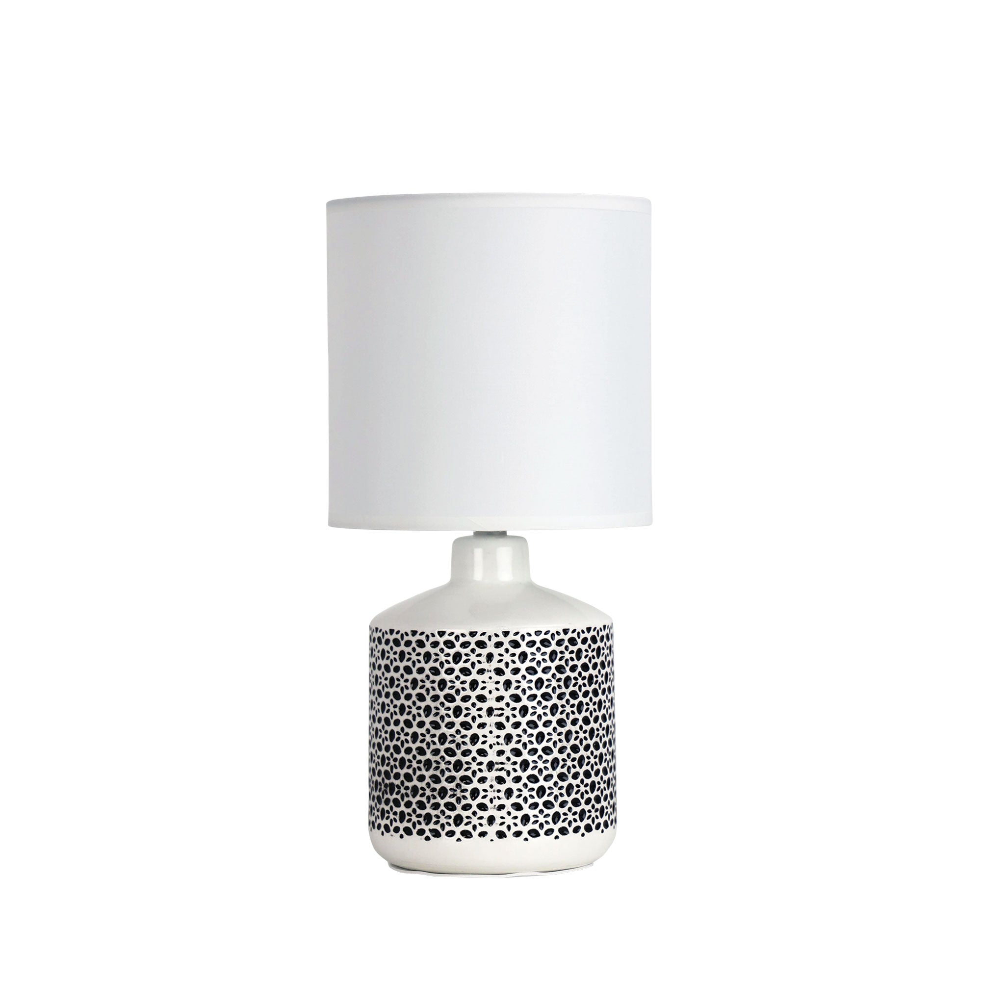 Celia 1 Light Table Lamp White - OL90117WH
