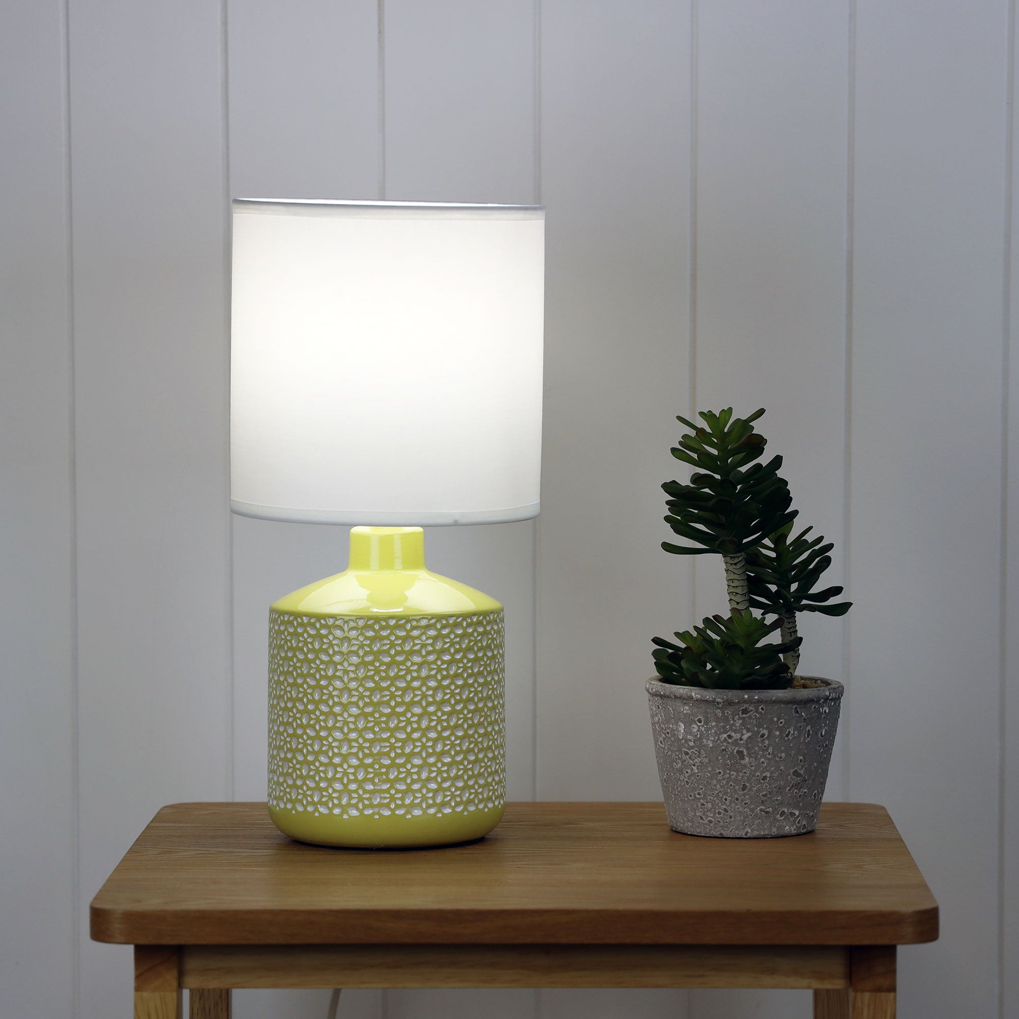 Celia 1 Light Table Lamp Yellow - OL90117YE