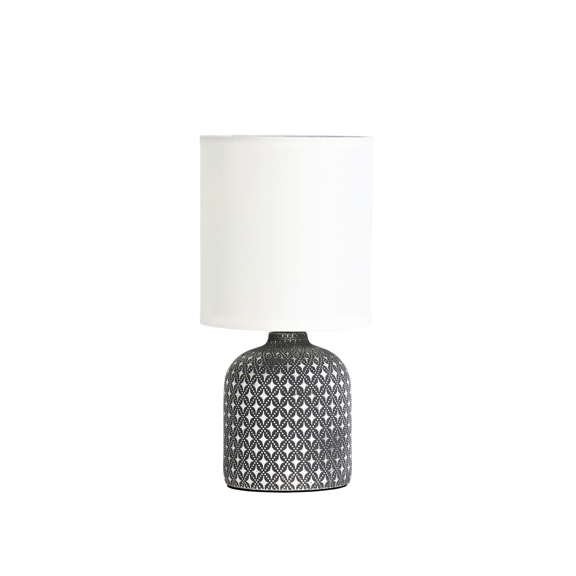 Buy Table Lamps Australia Vera 1 Light Table Lamp Grey - OL90118GY