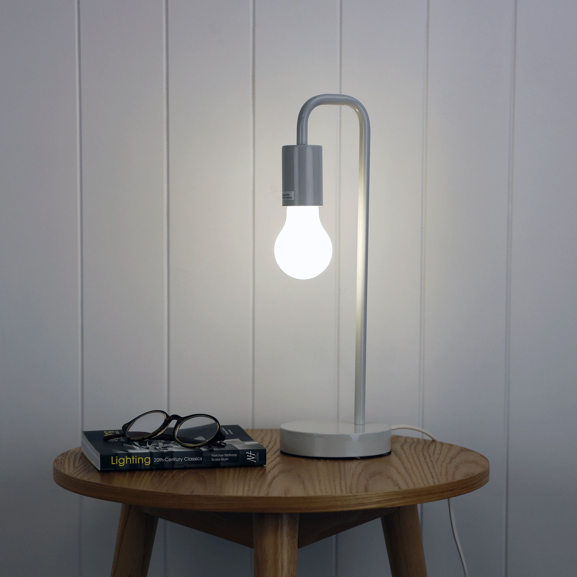 York 1 Light Desk Lamp Grey - OL90132GY