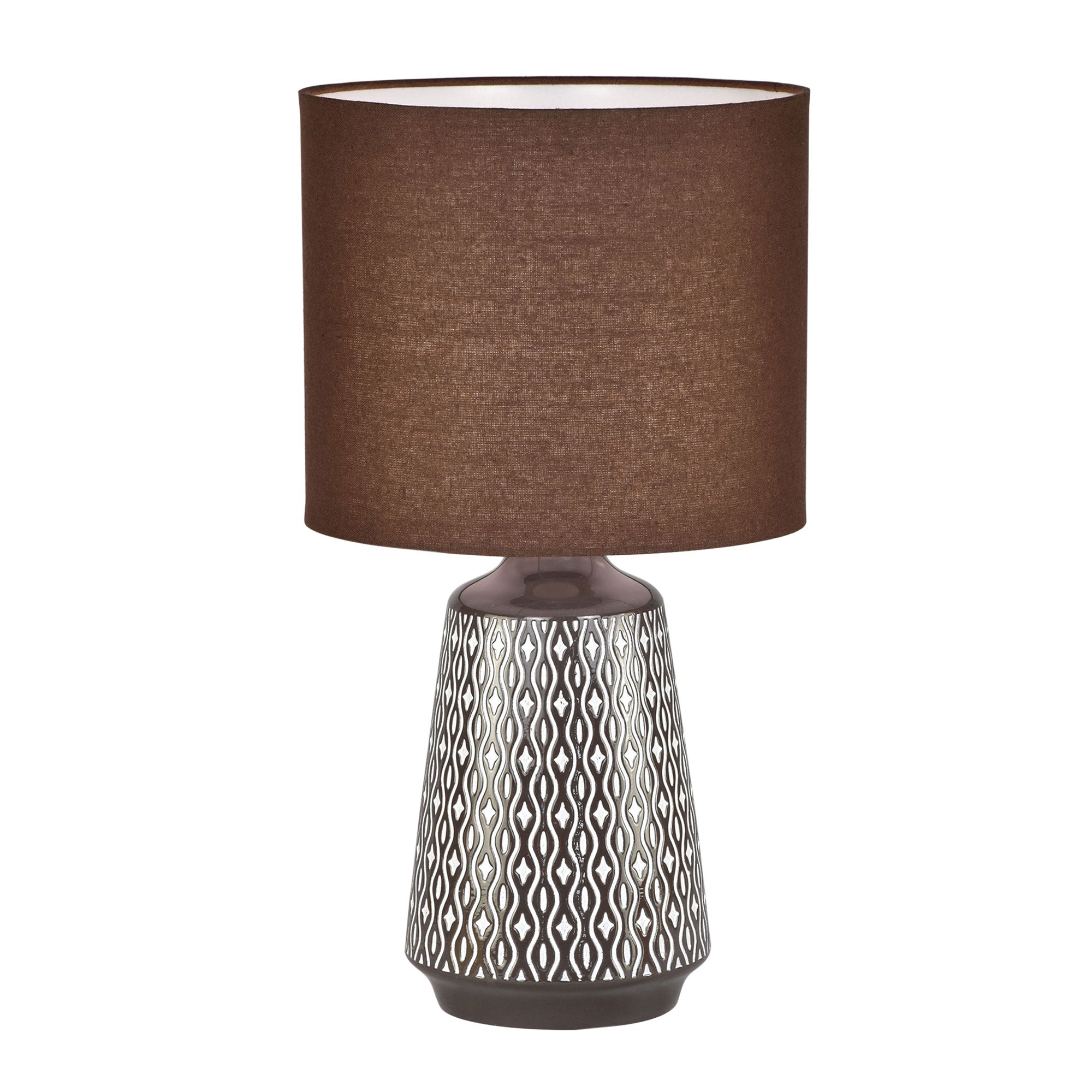 Buy Table Lamps Australia Moana 1 Light Table Lamp Coffee - OL90151CO